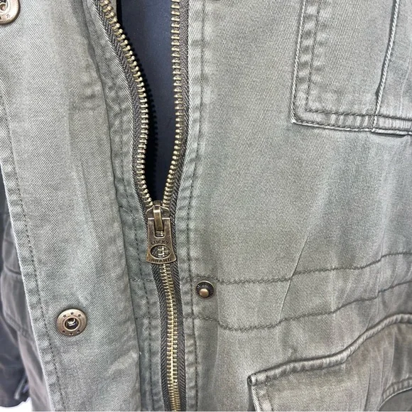 Lucky Brand Olive Jacket women’s large - Picture 10 of 10